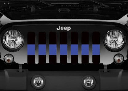 Back the Blue Line Grille Insert (Thin Blue Line)