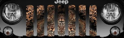 Baroque Animal Print Grille Insert