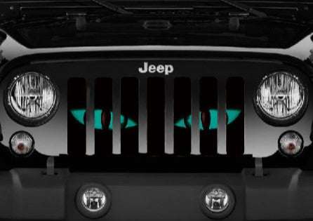 Chaos Teal Eyes Grille Insert