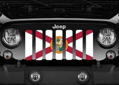 Florida State Flag Grille Insert