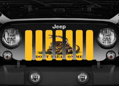 Gadsden Flag - Don't Tread On Me Grille Insert