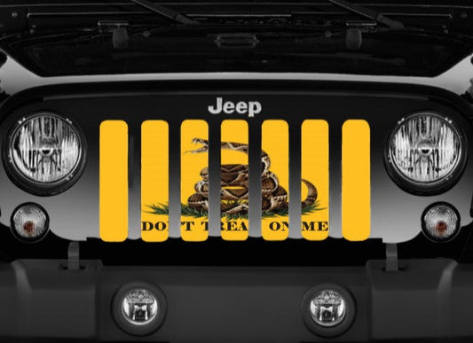 Gadsden Flag - Don't Tread On Me Grille Insert