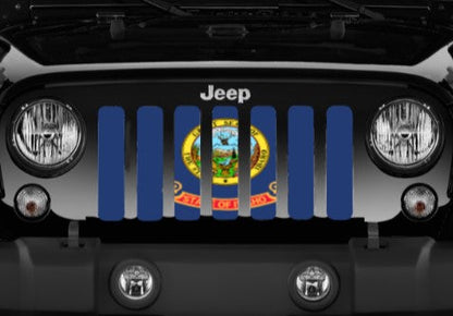 Idaho State Flag Grille Insert