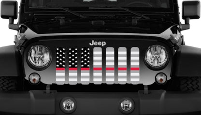 Ghost Tactical Back the Red American Flag Grille Insert