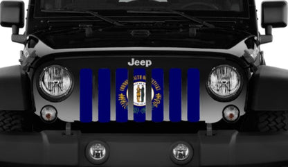 Kentucky State Flag Grille Insert