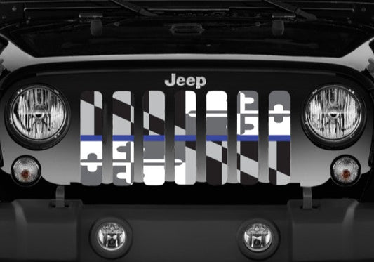 Maryland Tactical Back The Blue Grille Insert