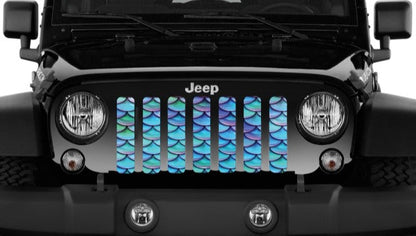 Mermaid Scales Blue & Purple Grille Insert