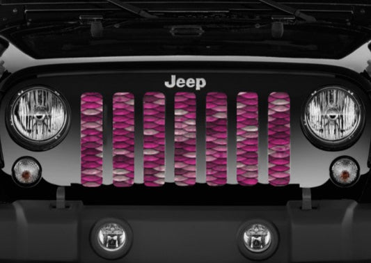 Mermaid Scales Pink Grille Insert