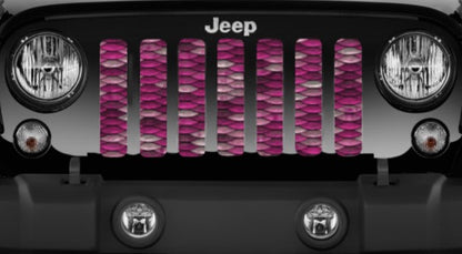 Mermaid Scales Pink Grille Insert