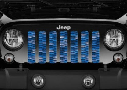 Mermaid Scales  Blue Grille Insert