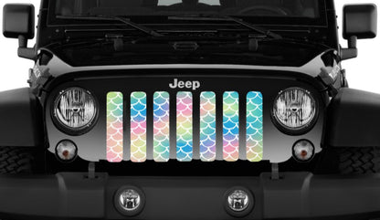 Mermaid Scales  Pastel Grille Insert