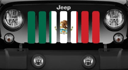 Mexico Flag Grille Insert