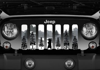 Mountain Bear Grille Insert