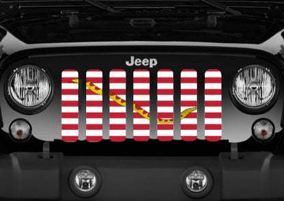 Navy Jack Flag Grille Insert