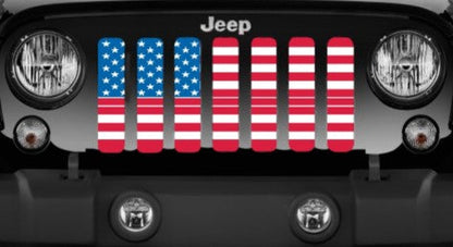 Old Glory Red Line Grille Insert