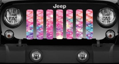 Mermaid Scales Peach Grille Insert