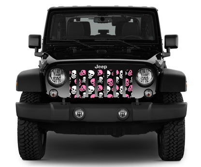 Skulls (Baby Pink) Grille Insert