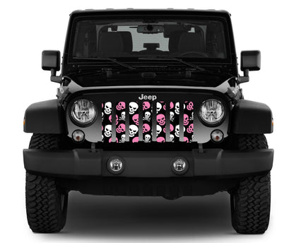 Platinum Skulls (Baby Pink) Grille Insert