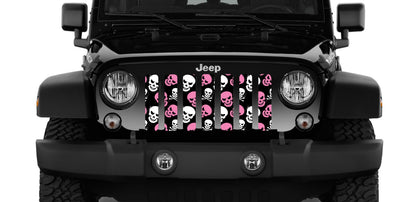 Skulls (Baby Pink) Grille Insert