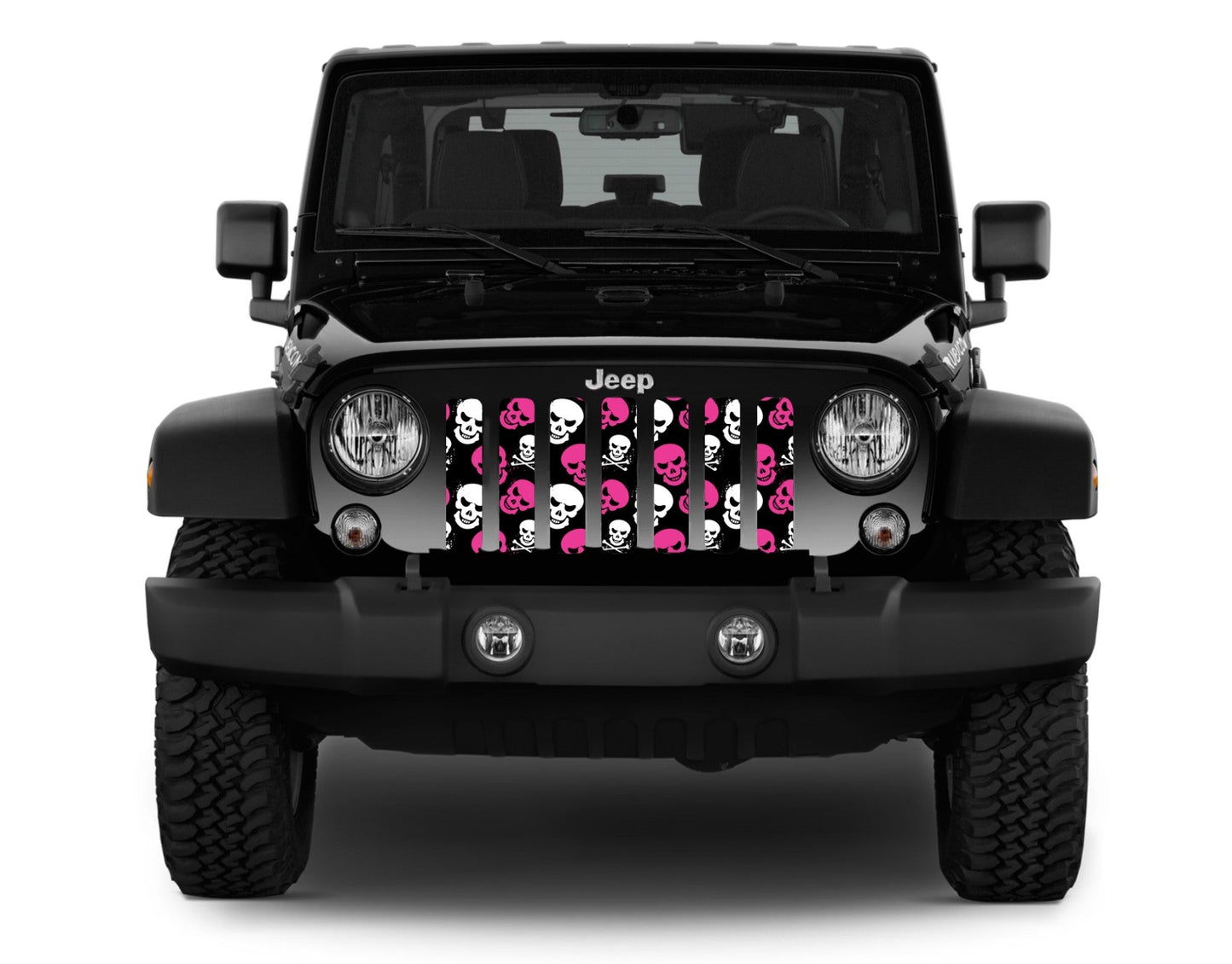 Skulls (Pink) Grille Insert