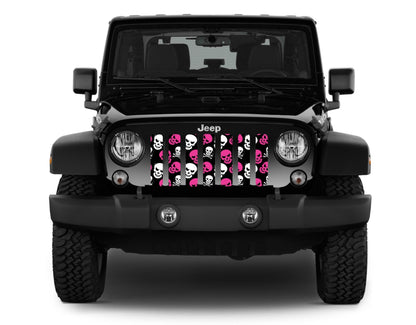 Skulls (Pink) Grille Insert