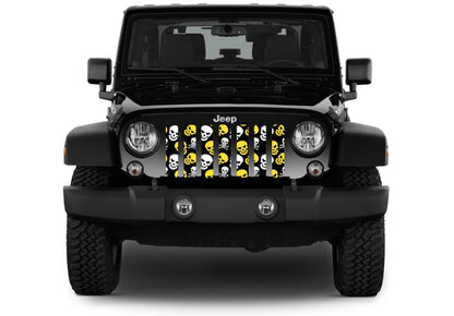 Platinum Skulls (Yellow) Grille Insert