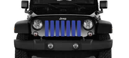 Solid Blue Grille Insert