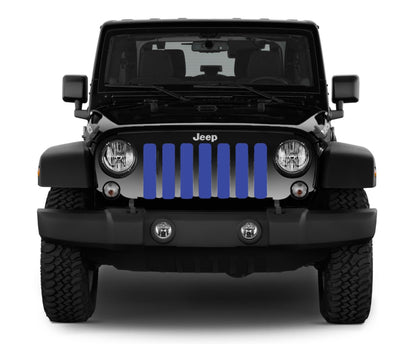 Solid Blue Grille Insert
