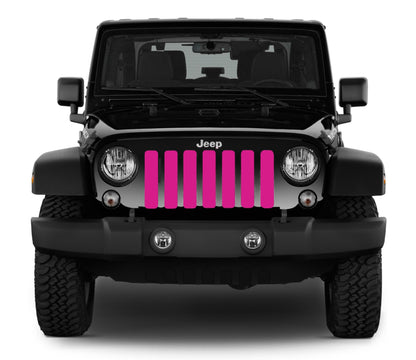 Solid Pink Grille Insert