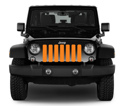 Solid Orange TN Grille Insert