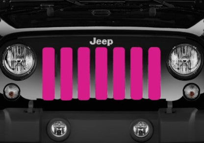 Solid Pink Grille Insert