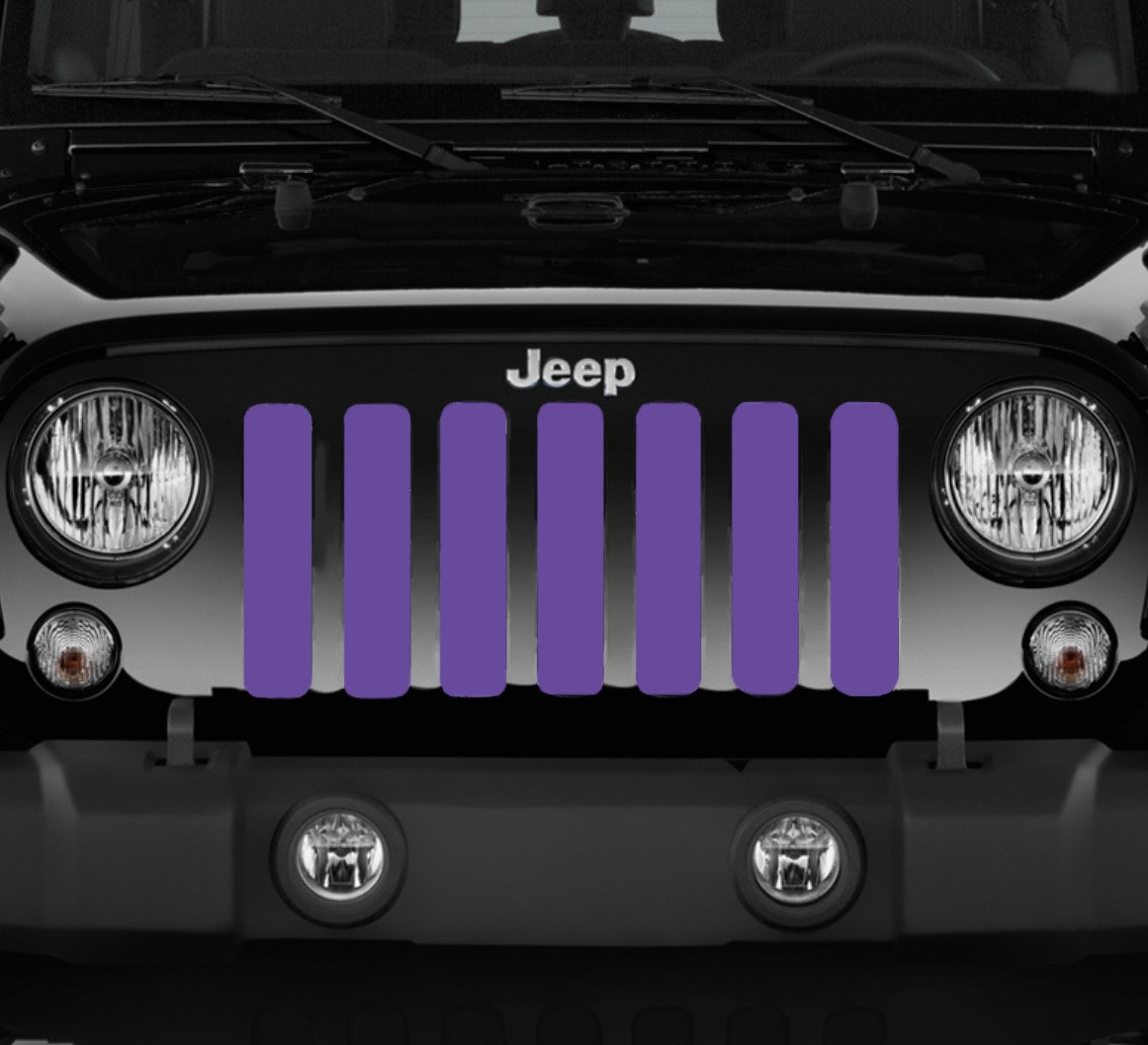 Solid Purple Grille Insert