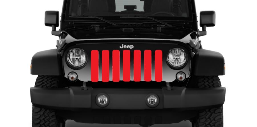 Solid Red Grille Insert