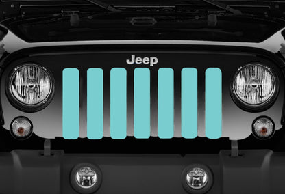 Solid Teal Grille Insert