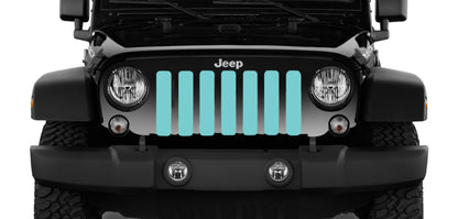 Solid Teal Grille Insert