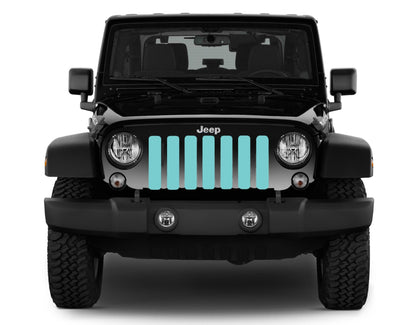 Solid Teal Grille Insert