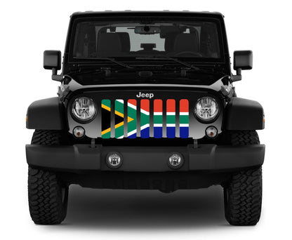 South Africa Flag Grille Insert