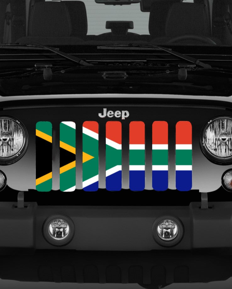 South Africa Flag Grille Insert