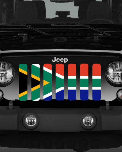 South Africa Flag Grille Insert