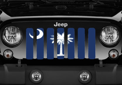 South Carolina State Flag Grille Insert