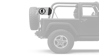 Bigfoot 12"x18" Forever Wave Flag for Jeep Wrangler LJ 2003-2006