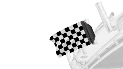 Checkered 12"x18" Forever Wave Flag