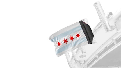 City of Chicago 12"x18" Forever Wave Flag