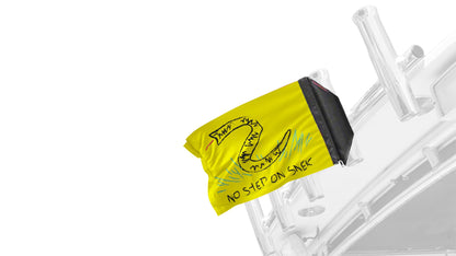 No Step On Snek 12"x18" Forever Wave Flag