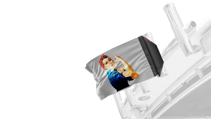 Rosie The Riveter 12"x18" Forever Wave Flag