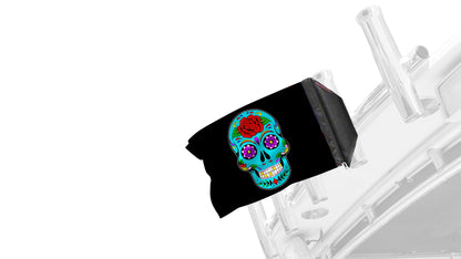 Sugar Skull 12"x18" Forever Wave Flag