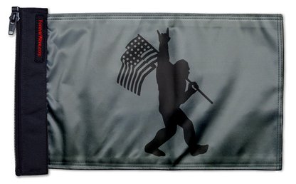Bigfoot USA 12"x18" Forever Wave Flag for Jeep Wrangler JLU 4-Door 2018-Present