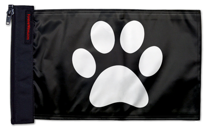 Paw Print 12"x18" Forever Wave Flag for Jeep Wrangler YJ 1986-1995