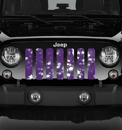 Starry Night Purple Grille Insert