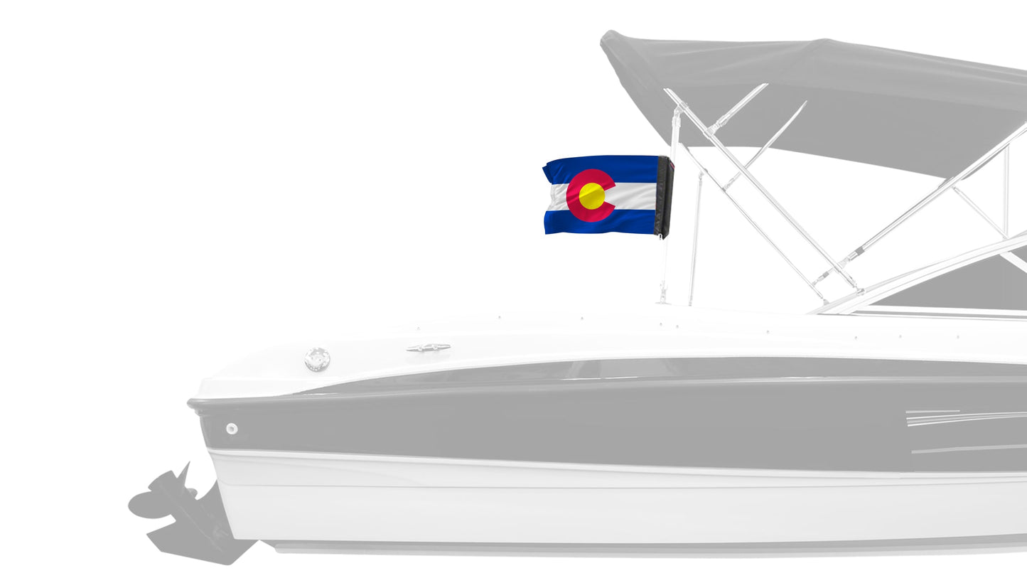 State Flag Colorado 12"x18" Forever Wave Flag